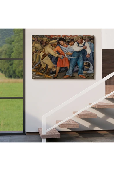 Trezon Diego Rivera'nın İsyan Tablosu-6587 - Resim 5