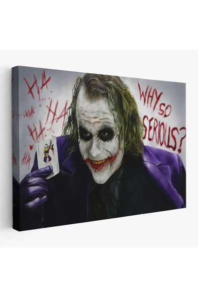 Trezon Why so Serious Joker Tablosu-6618 ürün görseli 1