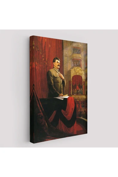 Trezon Josef Eski Sovyetler Birliği Hükümet Başkanı Duvar Tablosu-6014 ürün görseli 1