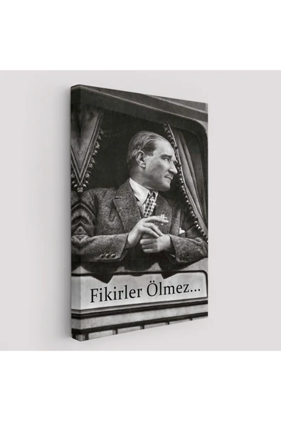 Trezon Atatürk'ün Doğu Ekspresinde Fotoğrafı Duvar Tablosu-6222 ürün görseli 1