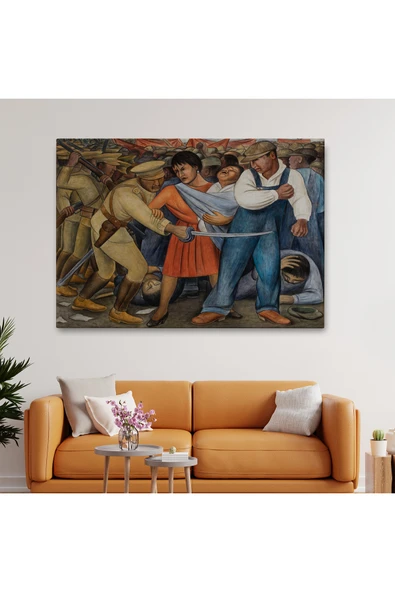 Trezon Diego Rivera'nın İsyan Tablosu-6587 - Resim 2