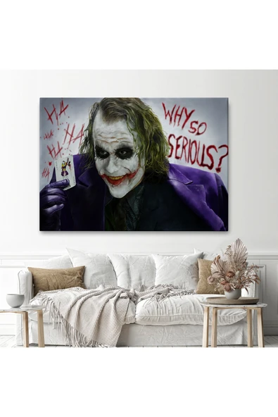 Trezon Why so Serious Joker Tablosu-6618 - Resim 2