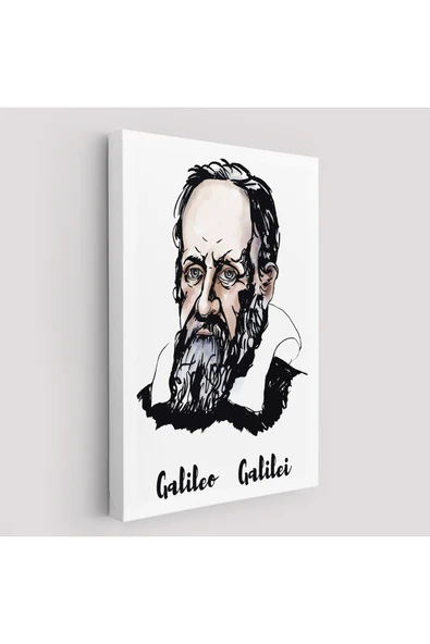 Trezon Galileo Galilei Dekoratif Kanvas Tablo-5915 ürün görseli 1