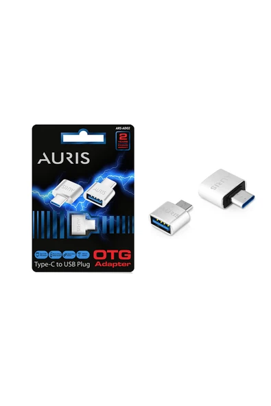 Auris ars-ad02 Type-C To USB Dönüştürücü OTG ürün görseli 1