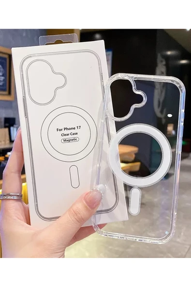 Afka Şeffaf magsafe darbeye karşı dayanıklı - Resim 3