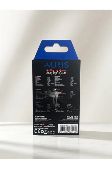 Auris ARS-FM10 Multifunction Wireless Araç Mp3 Çalar - Resim 2