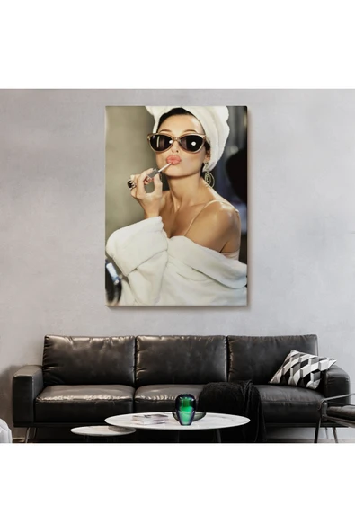 Trezon Audrey Hepburn Kanvas Tablo-5106 - Resim 2