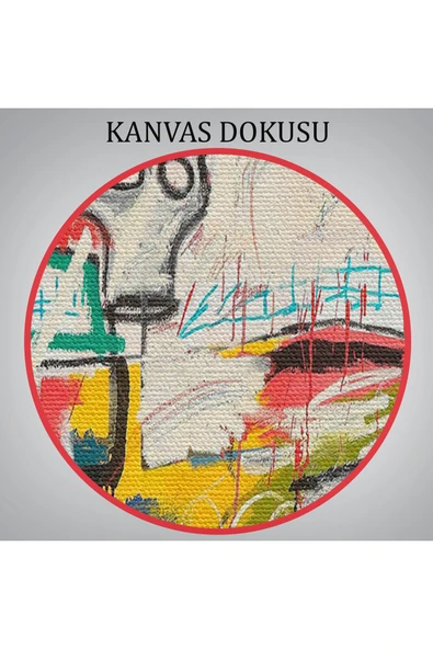 Trezon Untitled 1982 Kanvas Tablo-5016 - Resim 7