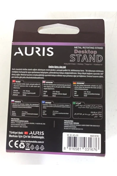 Auris ARS-H18 TELEFON TUTUCU - Resim 2