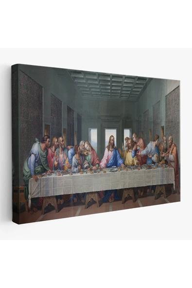 Trezon Da Vinci'nin Son Akşam Yemeği Kanvas Tablo-5184 ürün görseli 1