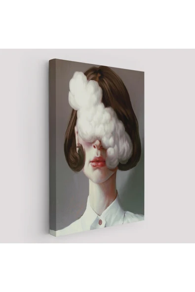 Trezon Modern Gerçeküstü Kadın Sanatı Kanvas Tablo, Pop Art KanvasTablo Sanatı-5212 ürün görseli 1