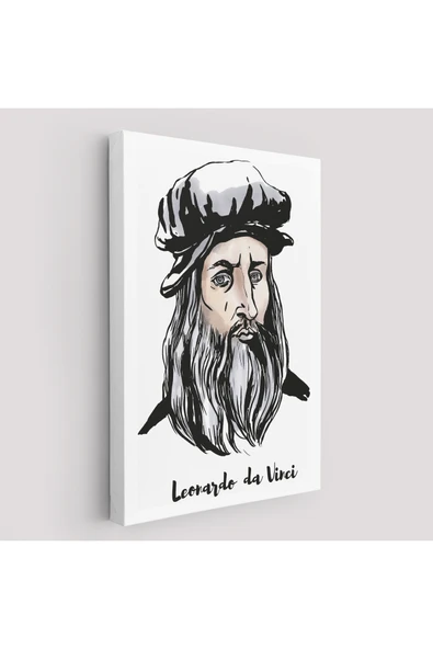 Trezon Leonardo da Vinci Dekoratif Kanvas Tablo-5918 ürün görseli 1