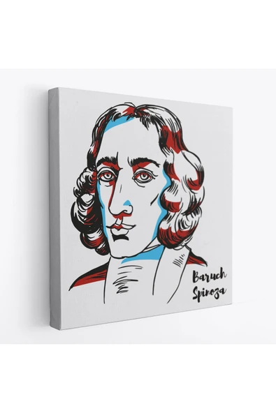 Trezon Baruch Spinoza Dekoratif Kanvas Tablo-5818 ürün görseli 1