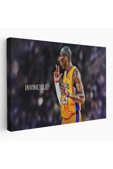 Trezon Kobe Bryant Invincible Black Mamba Kanvas Tablo-5086 ürün görseli 1