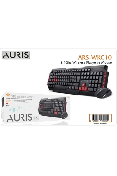 Siv ticaret Kablosuz Klavye Mouse Set ARS-WKC10 2-4 Ghz Wireless ürün görseli 1