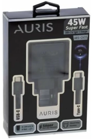 Skygo ARS-CH35 45W SUPER FAST TYPE-C TO TYPE-C SET ürün görseli 1