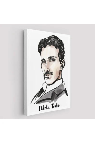 Trezon Nikola Tesla Dekoratif Kanvas Tablo 5917 ürün görseli 1