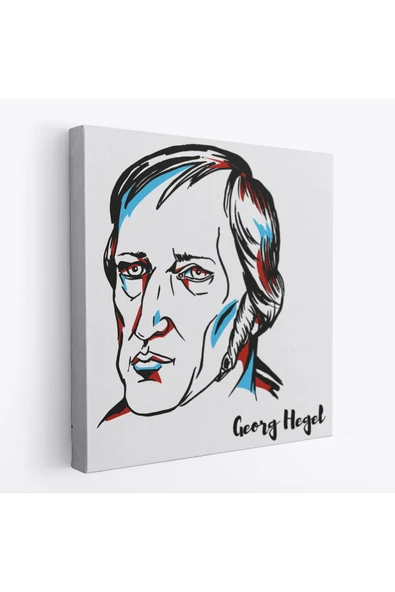 Trezon Georg Wilhelm Friedrich Hegel Dekoratif Kanvas Tablo-5819 ürün görseli 1