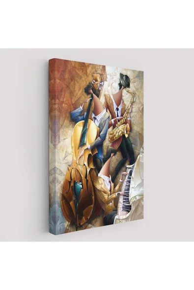 Trezon Sürreal Müzik Grubu Duvar Tablosu-6498 ürün görseli 1