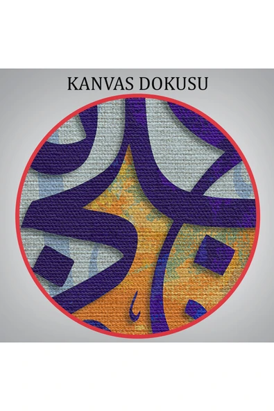 Trezon Dini Kanvas Tablo-3365 - Resim 7