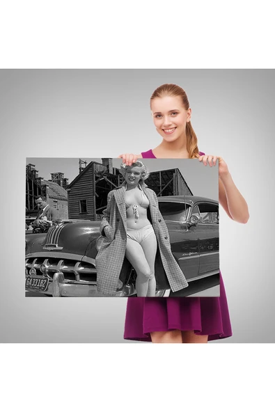 Trezon Marilyn Monroe Tablosu-6523 - Resim 4