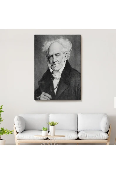 Trezon Arthur Schopenhauer Tablosu -6266 - Resim 2