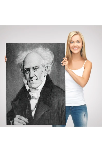Trezon Arthur Schopenhauer Tablosu -6266 - Resim 3