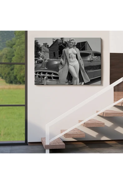Trezon Marilyn Monroe Tablosu-6523 - Resim 5