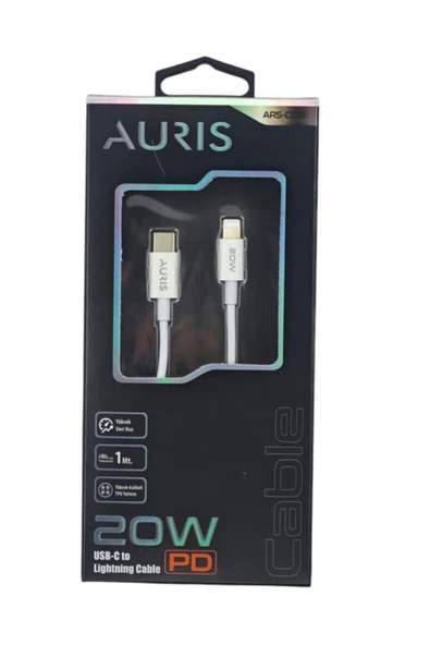 Auris Şarj Kablo Usb 1mt 20w Ars-cb19 - Resim 2