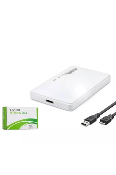 HADRON HDX1752S 2.5 SATA HDD-SSD Harici Disk Kutusu USB 3.0 Micro-B - Siyah ürün görseli 1