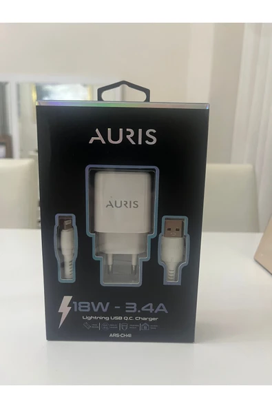 Auris CH41 LİGHTNİNG 3.4A ŞARJ ALETİ ürün görseli 1