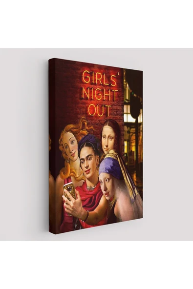 Trezon Kızlar Gecesi, Girls Night Out, Dekoratif Duvar Tablosu-6112 ürün görseli 1