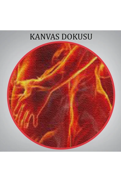Trezon Ateşli Çift Dekoratif Duvar Tablosu -6183 - Resim 6