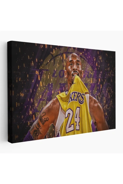 Trezon Kobe Bryant Los Angeles Lakers Kanvas Tablo / Black Mamba-5151 ürün görseli 1