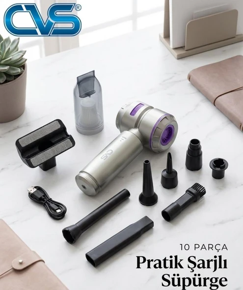 CVS DN 4734 Pratik Şarjlı Süpürge 20000 PA 3 KADEMELİ Üfleme & Vakum ürün görseli 1