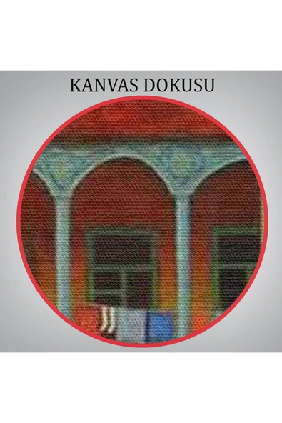 Trezon Aşık Çift Kanvas Duvar Tablosu-6179 - Resim 6