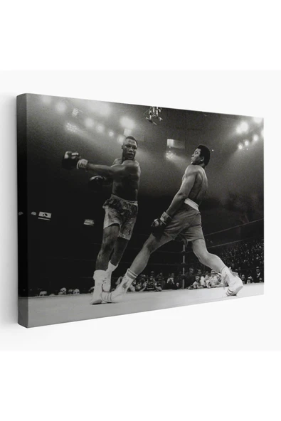 Trezon Muhammed Ali-Joe Frazier Tablosu, Spor Salonu Motivasyon Tablosu-5089 ürün görseli 1