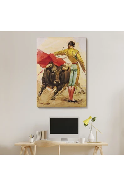 Trezon İspanyol Matador Duvar Tablosu-6250 - Resim 7