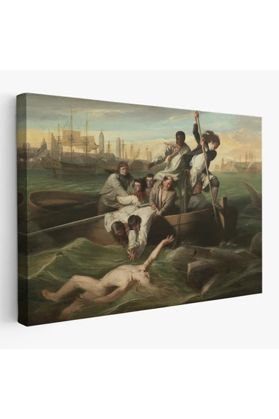Trezon Watsob ve Köpek Balığı Tablosu - Watson and the Shark 1779-6658 ürün görseli 1