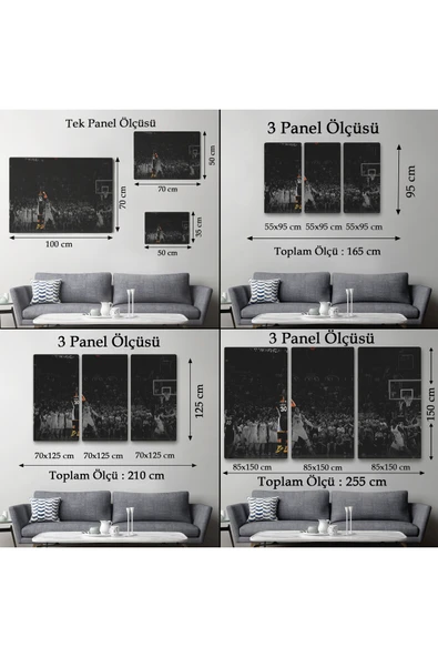 Trezon Stephen Curry Kanvas Tablo-5144 - Resim 6