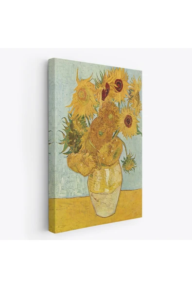 Trezon Vincent Van Gogh Ayçiçekleri İsimli Eseri Kanvas Tablo-5133 ürün görseli 1