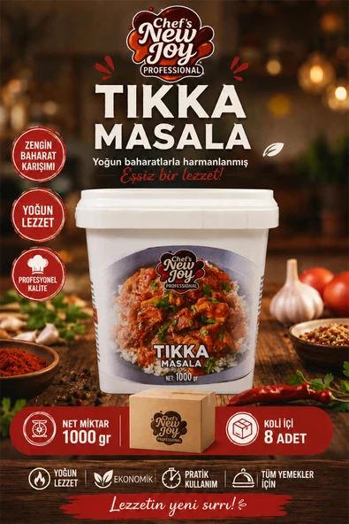 Tikka Masala 1000 G X 8 Adet - 1 Koli (Koli Bazlı Avantaj Paketi) ürün görseli 1