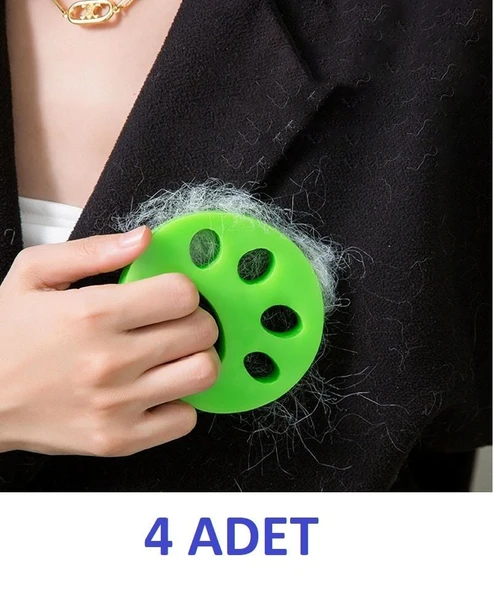 Çamaşır Makinesi Ve Evcil Hayvanlar İçin Tüy Toplayıcı Yıkanabilir Aparat 4 Adet ürün görseli 1