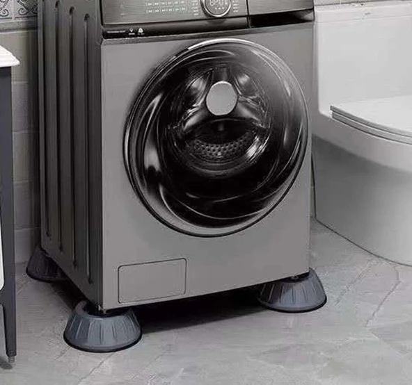 Çamaşır Makinesi Kayma Ve Titreşim Engelleyici - Gürültü Emici Aparatlar 4 Lü Set ürün görseli 1