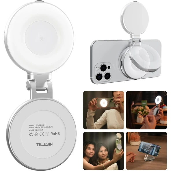 Telesın C03 Magnetic Selfie Light ürün görseli 1