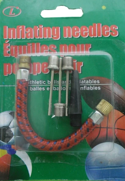 Ayak Pompası 5li Uç Set - Balon - Top Pompası Uç Seti ürün görseli 1