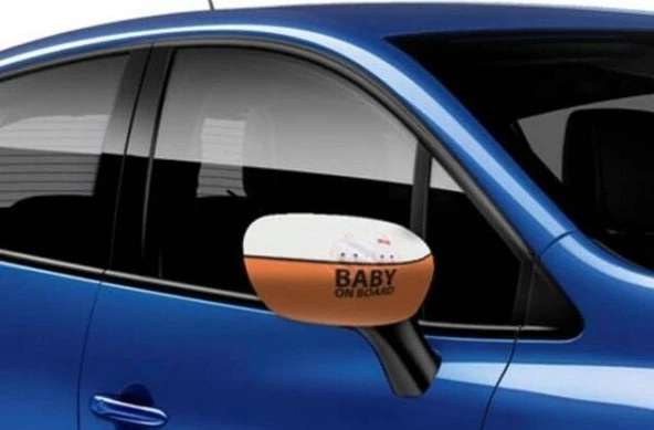 Araç Ayna Kılıfı 2 Adet - Baby On Board ürün görseli 1
