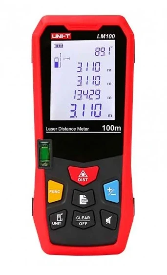 Unit LM100A Lazermetre  100 Metre Mesafe Ölçer ürün görseli 1