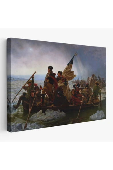 Trezon Washington Delaware'i Geçiyor Tablosu - Washington Crossing the Delaware -6543 ürün görseli 1
