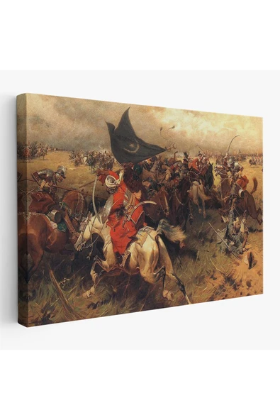 Trezon Haçova Meydan Şavaşı Tablosu-6556 ürün görseli 1